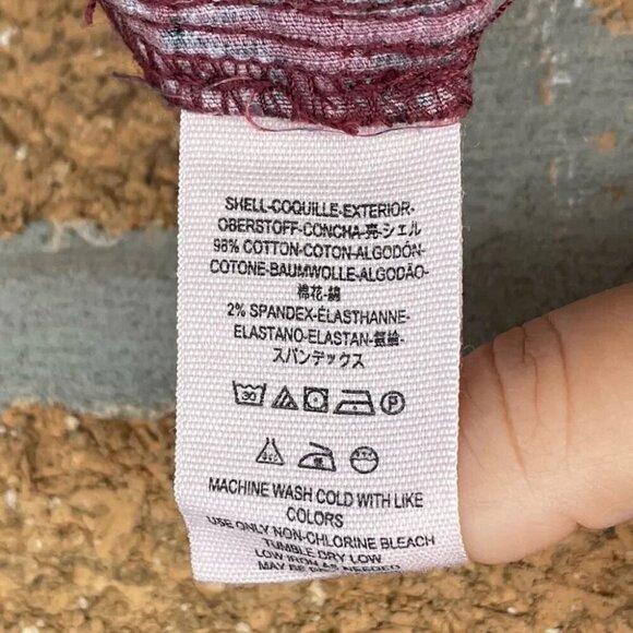 Free people Tailored Crop Cord Flares size 6 - Picture 5 of 8